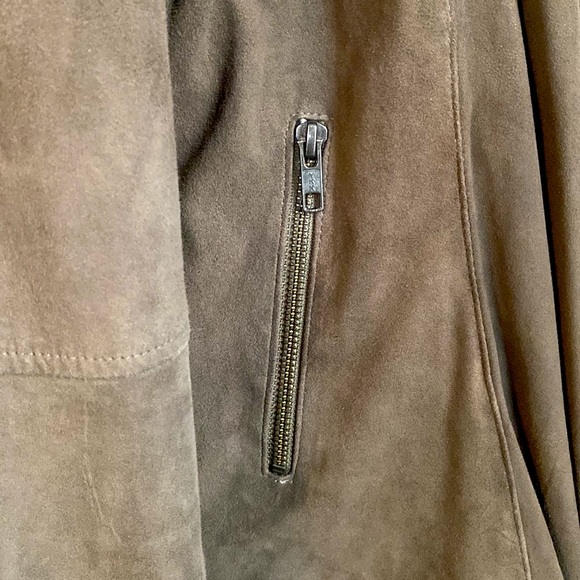 Revolve Sen Genuine Goat Suede Jacket - Picture 6 of 12